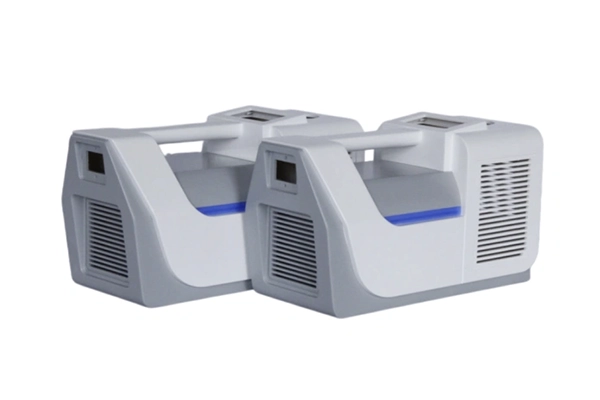 Precision injection molding process creating an impact-resistant medical housing from PC/ABS blends.